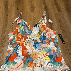 NWT Tribal Tie Top Tank XL